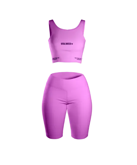 Set deportivo lila