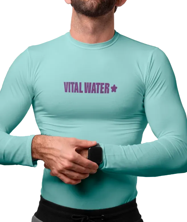 Hombre con camiseta deportiva Vital Water